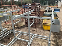 Metalen transportbok voor aluminium stelling - afbeelding 3 van  5