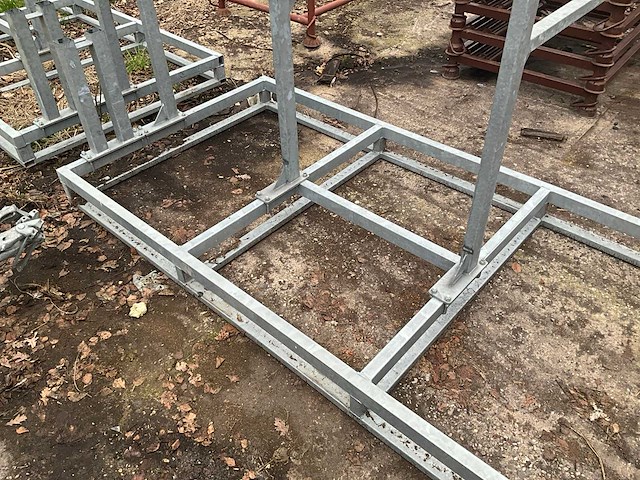 Metalen transportbok voor aluminium stelling - afbeelding 4 van  5