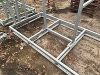 Metalen transportbok voor aluminium stelling - afbeelding 4 van  5
