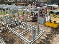 Metalen transportbok voor aluminium stelling - afbeelding 1 van  6