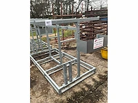 Metalen transportbok voor aluminium stelling - afbeelding 2 van  6
