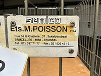 Metalen transportkar (10x) - afbeelding 5 van  5