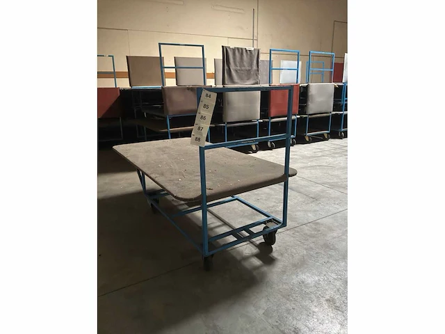 Metalen transportkar (10x) - afbeelding 3 van  5