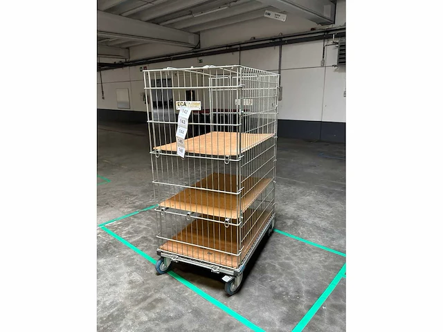Metalen transportkar (25x) - afbeelding 3 van  5