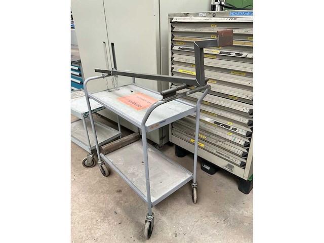 Metalen transportkar (2x) - afbeelding 2 van  8
