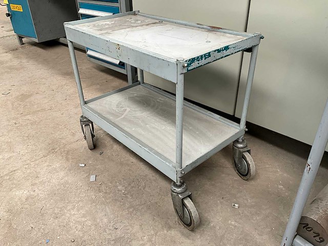 Metalen transportkar (2x) - afbeelding 6 van  8