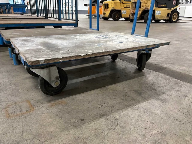 Metalen transportkar (2x) - afbeelding 4 van  4