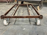 Metalen transportkar (2x) - afbeelding 4 van  5