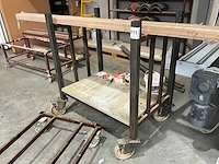 Metalen transportkar (2x) - afbeelding 5 van  5