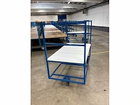 Metalen transportkar (2x) - afbeelding 3 van  4