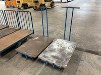 Metalen transportkar (2x) - afbeelding 2 van  4