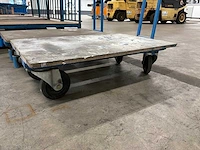 Metalen transportkar (2x) - afbeelding 4 van  4