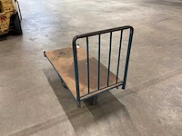Metalen transportkar (4x) - afbeelding 2 van  4