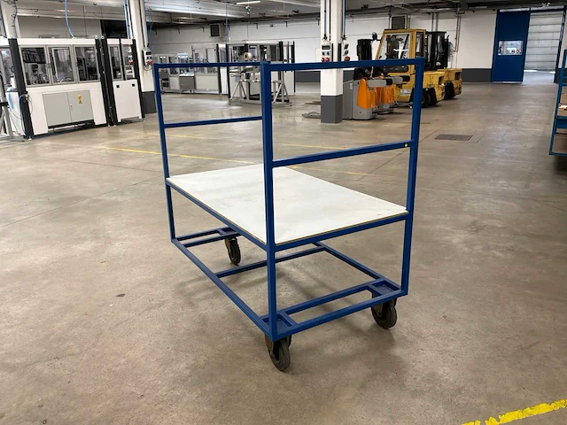 Metalen transportkar (4x) - afbeelding 2 van  4