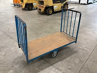 Metalen transportkar (4x)