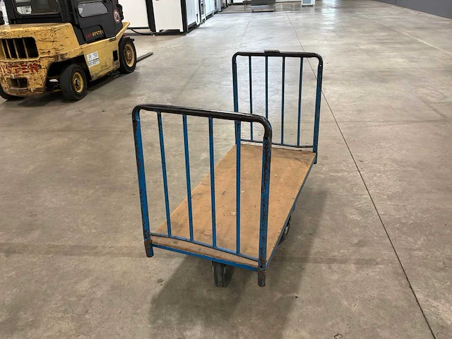 Metalen transportkar (4x) - afbeelding 2 van  4