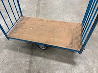 Metalen transportkar (4x) - afbeelding 3 van  4