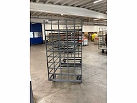 Metalen transportkar (4x) - afbeelding 3 van  4