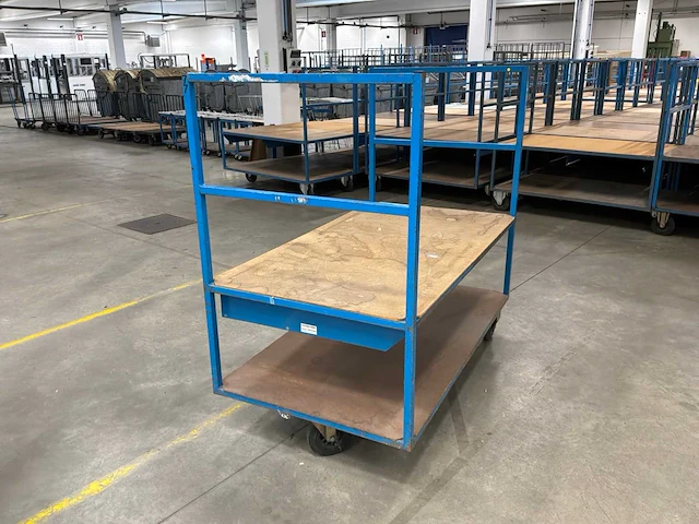 Metalen transportkar (5x) - afbeelding 2 van  4
