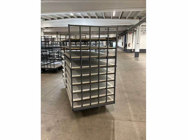 Metalen transportkar - afbeelding 3 van  4