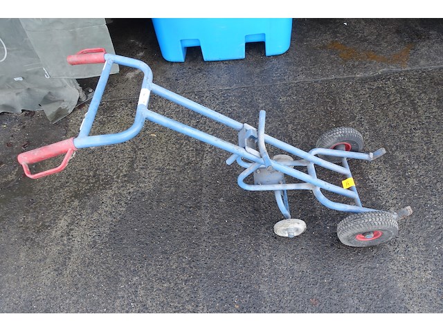 Metalen transportkar - afbeelding 2 van  2