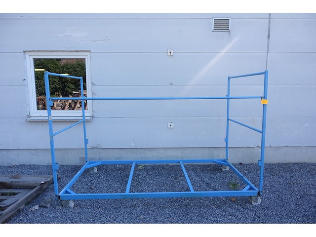 Metalen transportkar - afbeelding 1 van  3