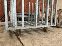 Metalen transportkar - afbeelding 2 van  3