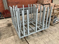 Metalen transportkar - afbeelding 1 van  3