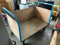 Metalen transportkar - afbeelding 1 van  4