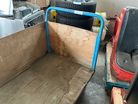 Metalen transportkar - afbeelding 2 van  4