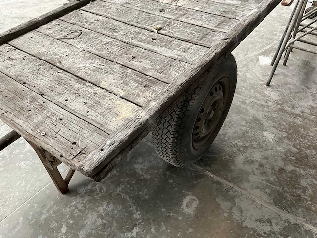 Metalen transportkar - afbeelding 5 van  5