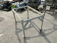 Metalen transportwagen - afbeelding 1 van  5