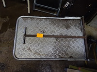 Metalen transportwagen - afbeelding 3 van  4