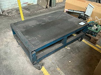 Metalen transportwagen - afbeelding 1 van  4
