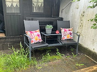 Metalen tuinbank - afbeelding 1 van  3