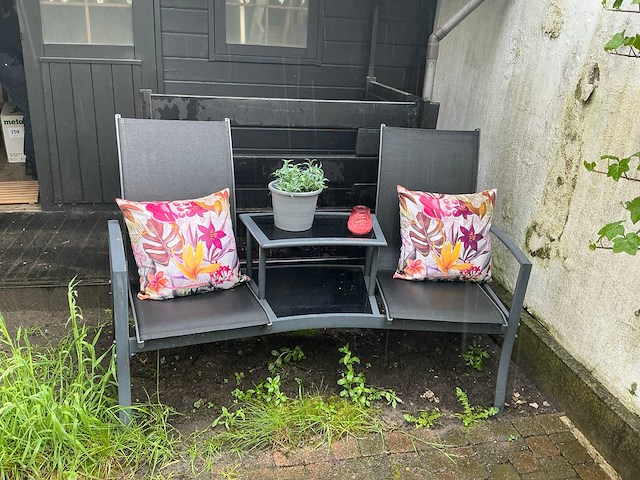 Metalen tuinbank - afbeelding 2 van  3