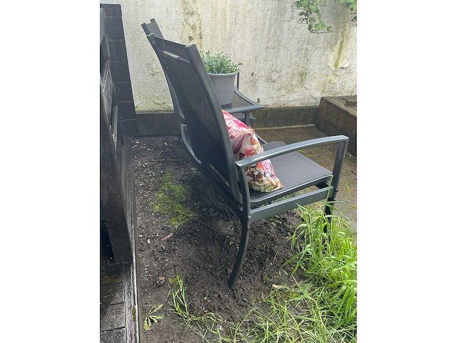 Metalen tuinbank - afbeelding 3 van  3