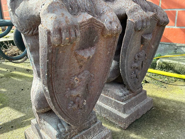 Metalen tuinbeeld (2x) - afbeelding 5 van  6