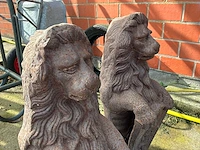 Metalen tuinbeeld (2x) - afbeelding 4 van  6
