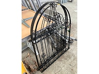 Metalen tuinpoort (3x) - afbeelding 3 van  3