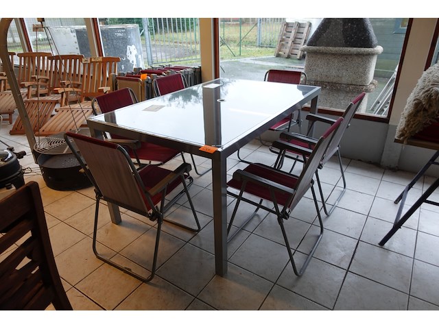 Metalen tuinset - afbeelding 1 van  3