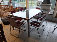 Metalen tuinset - afbeelding 1 van  3