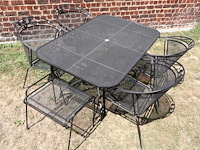 Metalen tuinset - afbeelding 2 van  6