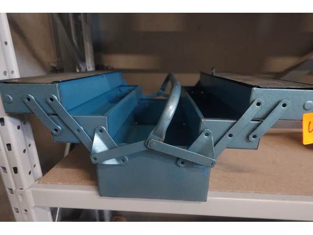 Metalen uitklapbare gereedschapskist - afbeelding 2 van  2
