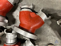 Metalen verdeelstukken met storz-koppelingen - afbeelding 2 van  2
