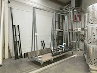 Metalen verrijdbare platenhouders (3x) - afbeelding 2 van  4