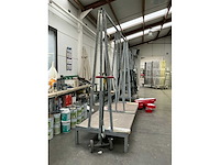 Metalen verrijdbare platenhouders (3x) - afbeelding 3 van  4