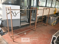 Metalen vestiaire rek - afbeelding 1 van  5