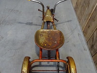 Metalen vintage driewieler - afbeelding 3 van  3