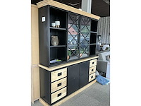 Metalen vitrinewandkast mango - afbeelding 1 van  2